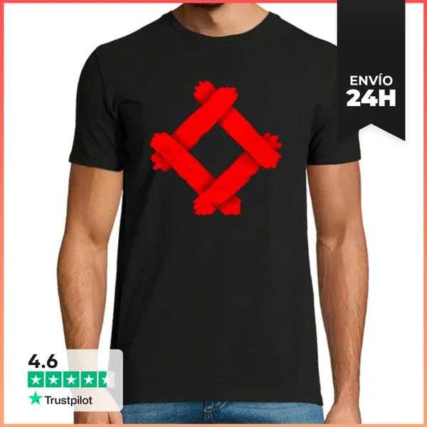Camiseta Hombre Clásica Cuadrado LaTostadora