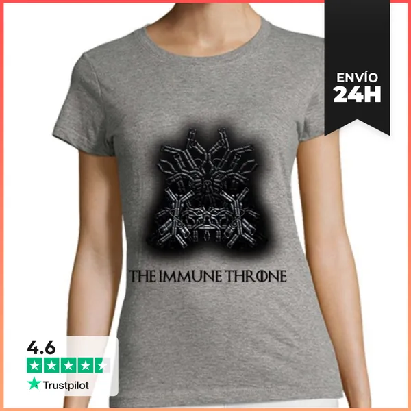 Camiseta Mujer Clásica Immune Throne Clara MMC LaTostadora