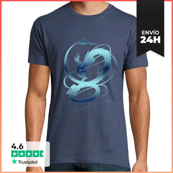 Camiseta Hombre Clásica Haku X Chihiro LaTostadora