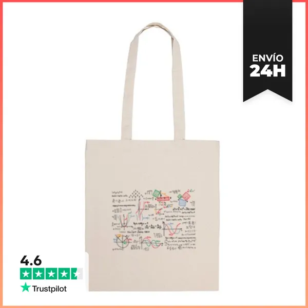 Bolsa De Tela Matemáticas LaTostadora
