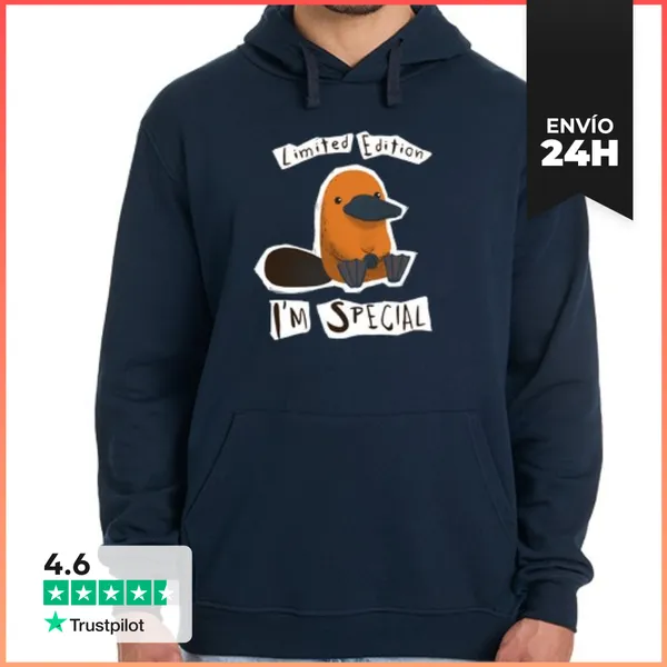 Sudadera Unisex Con Capucha I'm Special LaTostadora