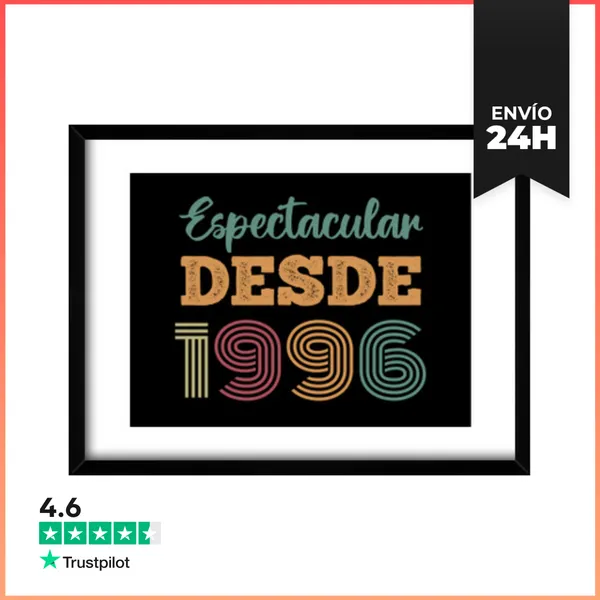 Cuadro Con Marco Horizontal ESPECTACULAR DESDE 1996 LaTostadora