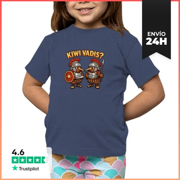 Camiseta Clásica Para Niños Kiwis Romanos Divertidos LaTostadora