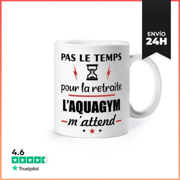 Taza No Hay Tiempo Para La Jubilación Aquagy LaTostadora