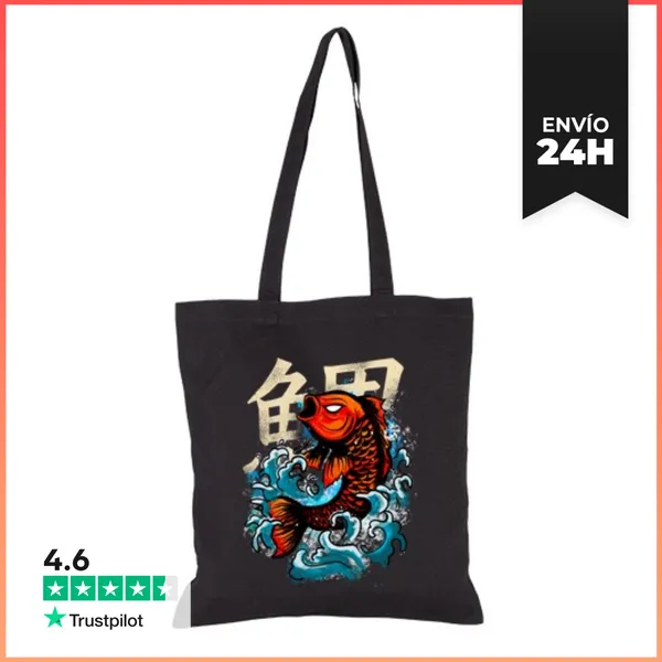 Bolsa De Tela Carpa Koi LaTostadora