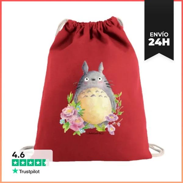Mochila Saco Con Cuerdas Mi Vecino Totoro LaTostadora