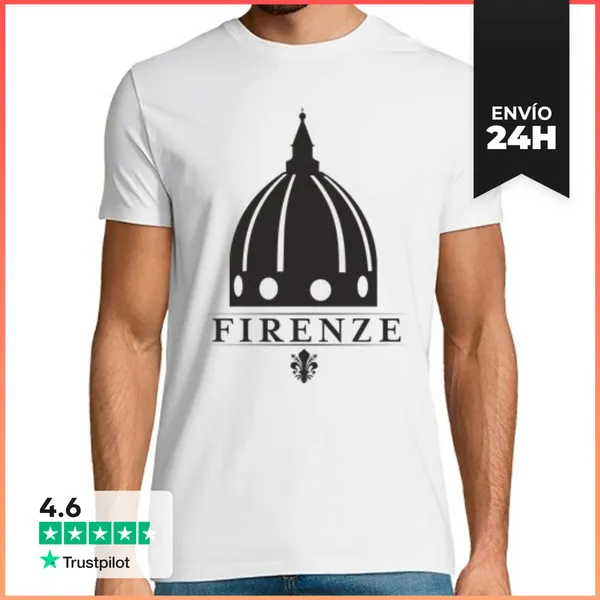 Camiseta Hombre Clásica Florencia LaTostadora