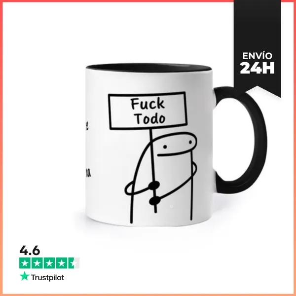 Taza De Colores Fuck Todo LaTostadora