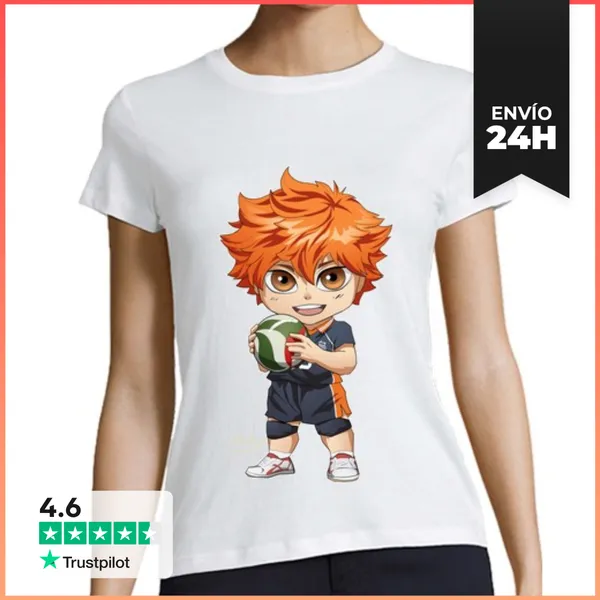 Camiseta Mujer Clásica Hinata LaTostadora