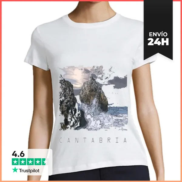 Camiseta Mujer Clásica Imágenes De La Tierruca 02 LaTostadora