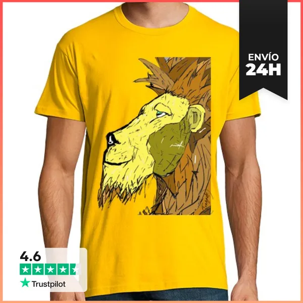 Camiseta Hombre Clásica Leon LaTostadora