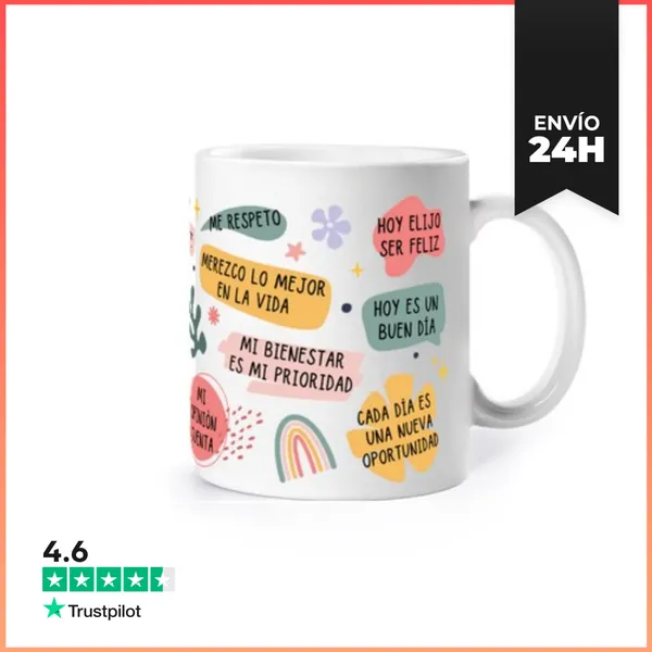 Taza Mensajes Positivos LaTostadora