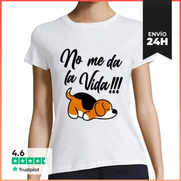 Camiseta Mujer Clásica Beagle LaTostadora