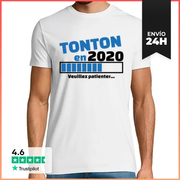 Camiseta Hombre Clásica Tío En 2020 Por Favor Espera LaTostadora