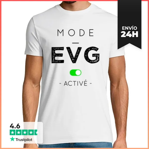 Camiseta Hombre Clásica Modo Evg LaTostadora