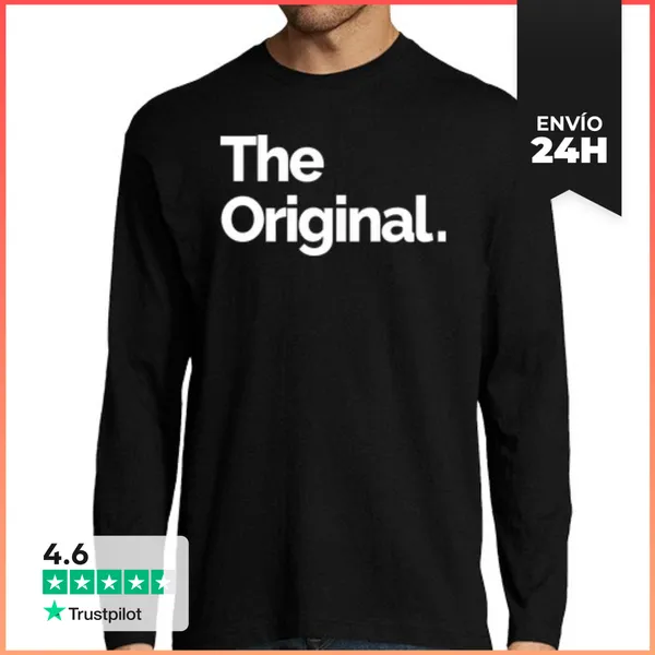 Camiseta Hombre Manga Larga The Original LaTostadora