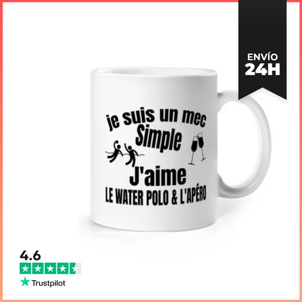 Taza Waterpolo Y Aperitivo LaTostadora