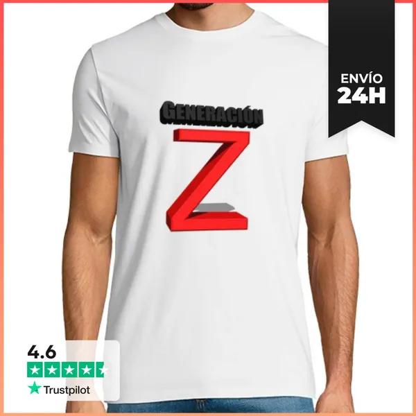 Camiseta Hombre Clásica Generacion Z LaTostadora