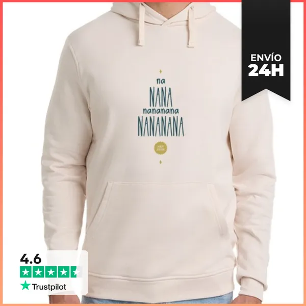 Sudadera Unisex Con Capucha Hola Jude LaTostadora