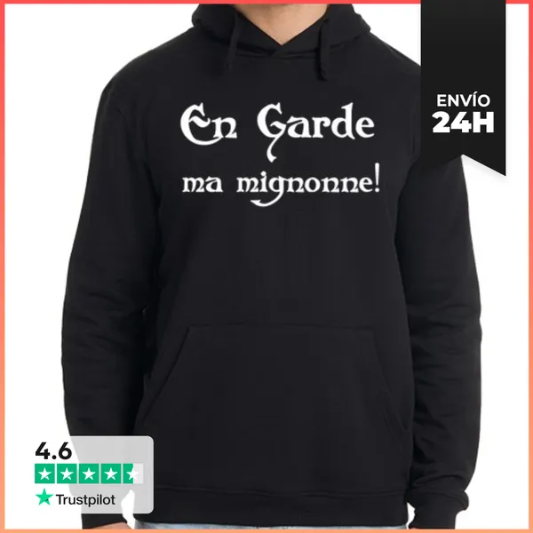 Sudadera Unisex Con Capucha Cuida Mi Lindo Kaamelott LaTostadora