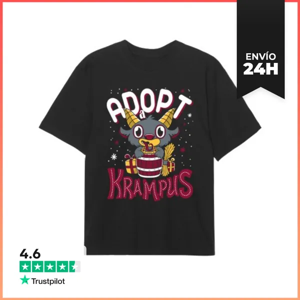 Camiseta Oversize Adopt Diablillo Streetwear LaTostadora