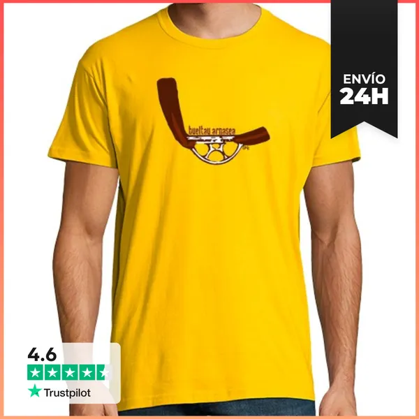 Camiseta Hombre Clásica Buelteu Arnasea LaTostadora