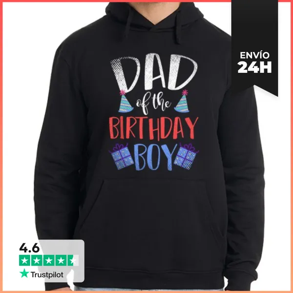 Sudadera Unisex Con Capucha Padre De La Familia Padres Papá De