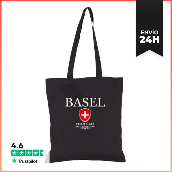 Bolsa De Tela Amo Basilea, Recuerdo De Basilea LaTostadora