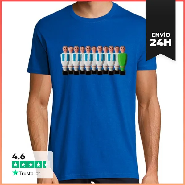 Camiseta Hombre Clásica EQUIPO MALAGA LaTostadora