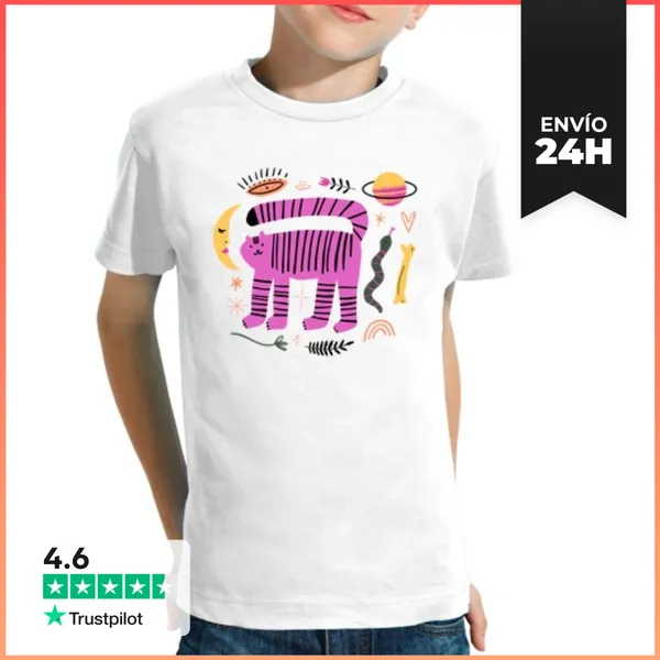 Camiseta Clásica Para Niños CUENTO DE MAGIA LaTostadora