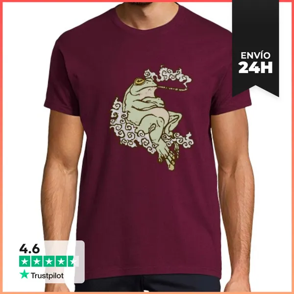 Camiseta Hombre Clásica Hikigaeru LaTostadora