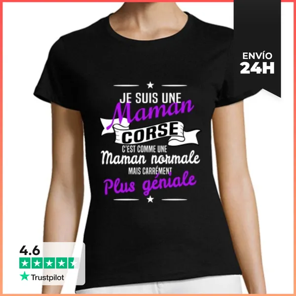 Camiseta Mujer Clásica Mamá Corsa LaTostadora