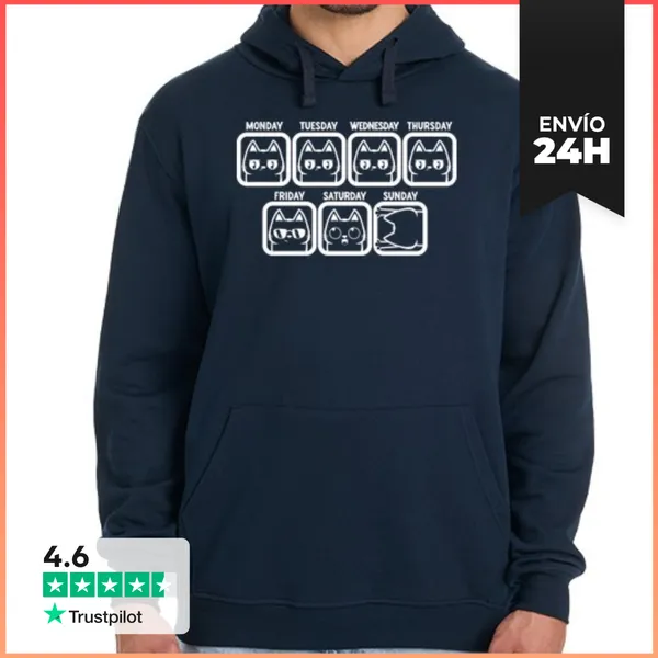 Sudadera Unisex Con Capucha Diseño 4645859 LaTostadora