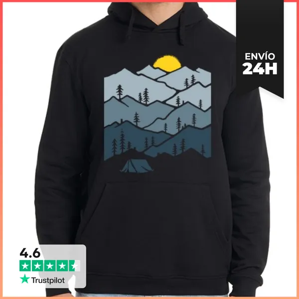 Sudadera Unisex Con Capucha Camper LaTostadora