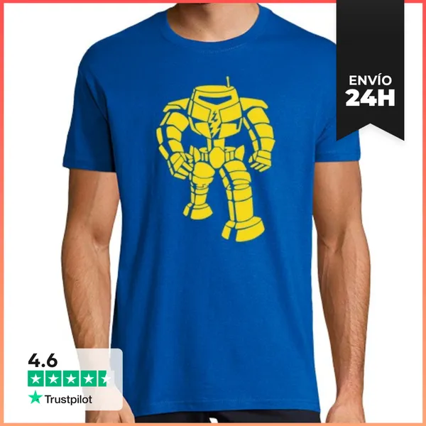 Camiseta Hombre Clásica Robot LaTostadora
