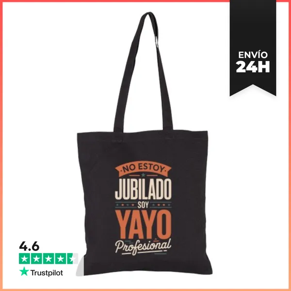 Bolsa De Tela NO ESTOY JUBILADO SOY YAYO Profesional Abuelo Humor