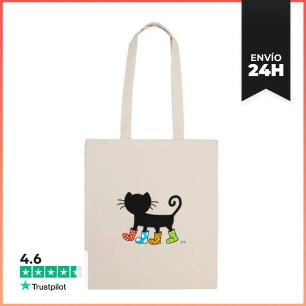 Bolsa De Tela Gato Con Botas LaTostadora