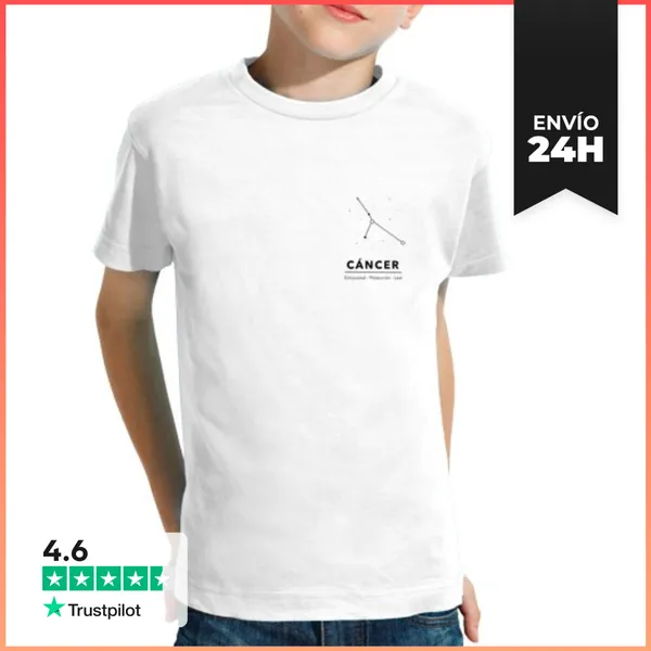 Camiseta Clásica Para Niños Cancer LaTostadora