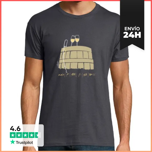 Camiseta Hombre Clásica Te Invito A Una Copa LaTostadora