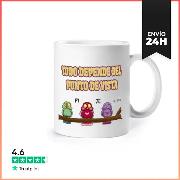Taza Todo Depende Del Punto De Vista LaTostadora