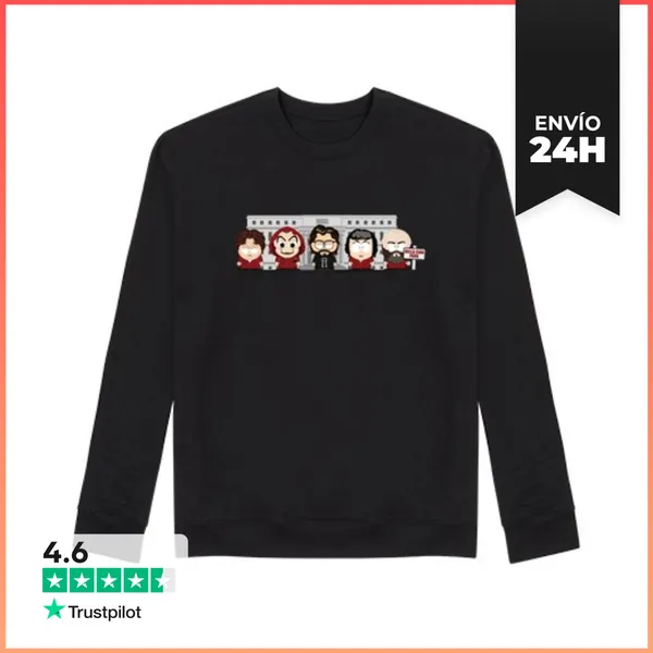 Sudadera Unisex Bella Ciao Park LaTostadora