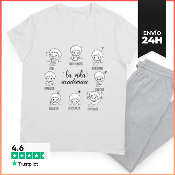 Pijama Vida Académica Ciclo Infinito Del Estudiante