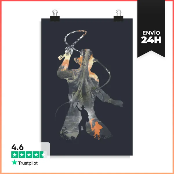 Póster Vertical Antique Adventurer LaTostadora
