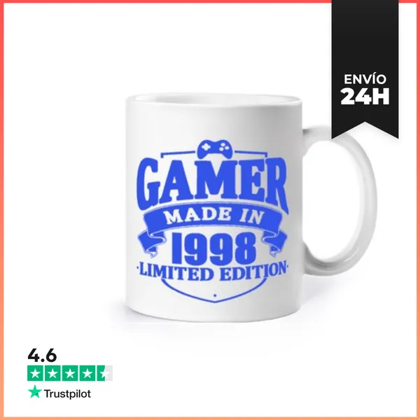 Taza Jugador Desde 1998 LaTostadora