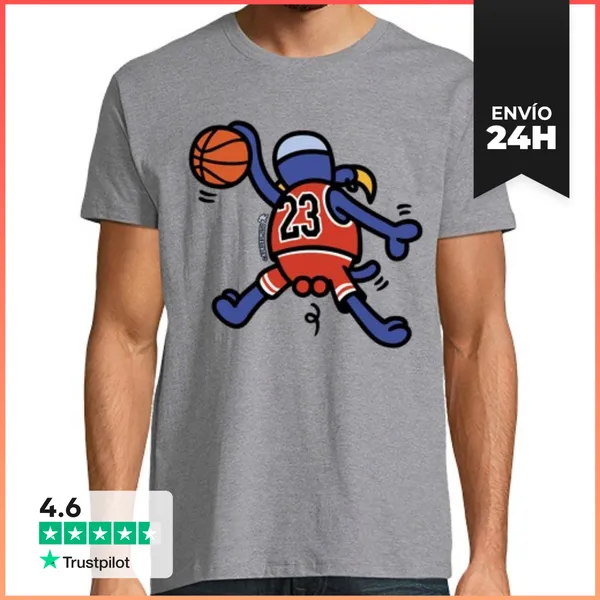 Camiseta Hombre Clásica TXIKAGO BULL LaTostadora