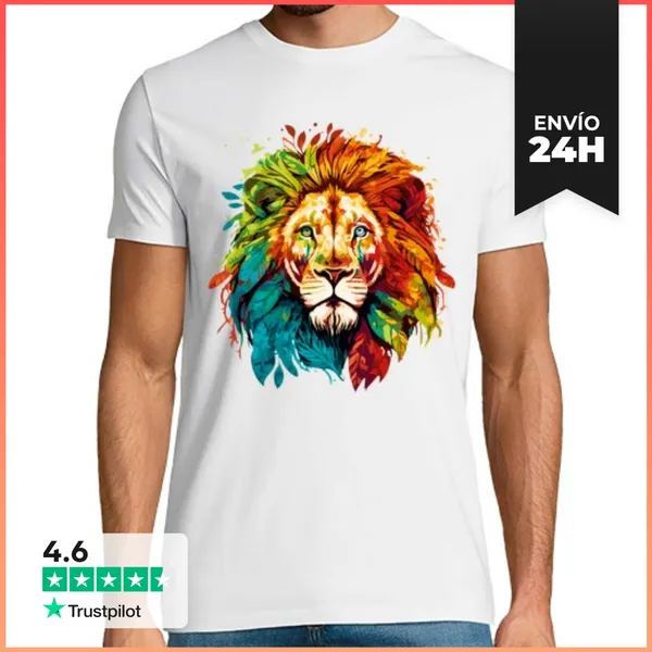 Camiseta Hombre Clásica LEON ART LaTostadora