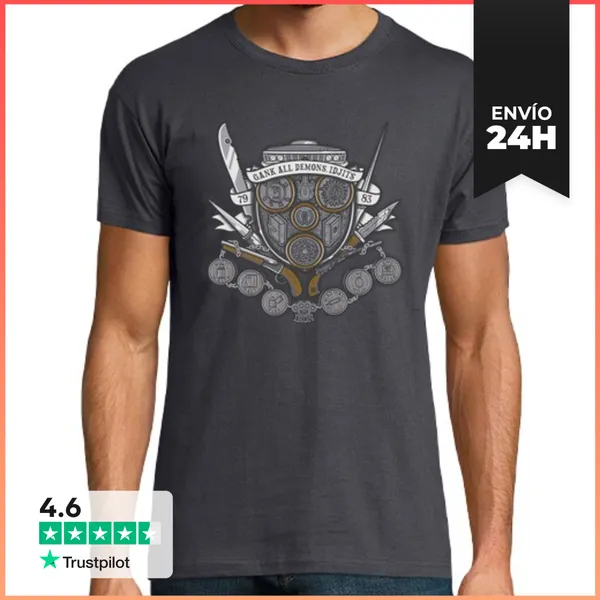Camiseta Hombre Clásica Winchester's Crest LaTostadora