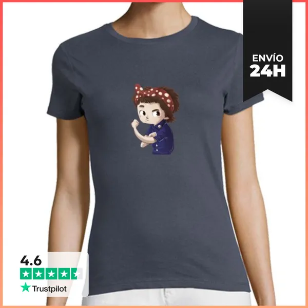 Camiseta Mujer Clásica We Can Do It LaTostadora