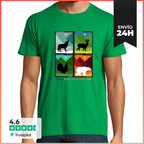Camiseta Hombre Clásica Payaresbiodiversidad LaTostadora