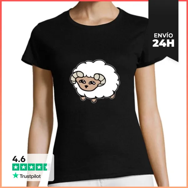Camiseta Mujer Clásica Ram Ram LaTostadora